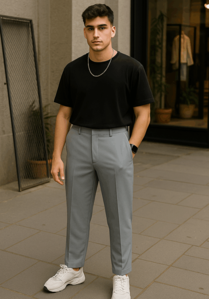 Slim Fit Gri Pantolon 2048 Slim Fit Gri Pantolon 2048