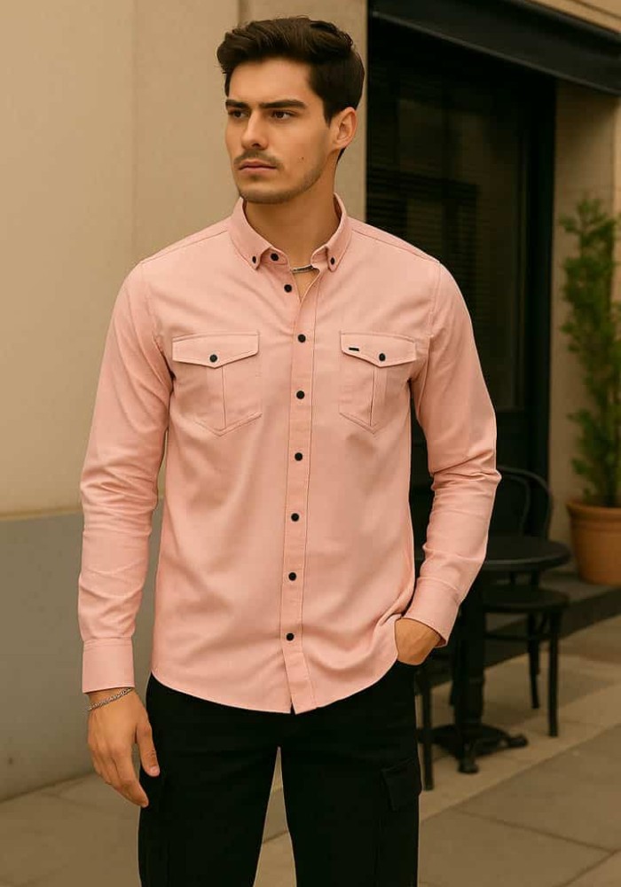 Pudra Pembe Gömlek 1011 Pudra Pembe Gömlek 1011