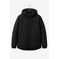 SİYAH KAPÜŞONLU ŞİŞME MONT