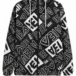 SİYAH KENDİNDEN DESENLİ YAĞMURLUK