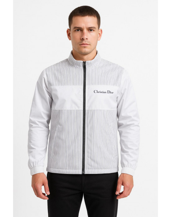 BEYAZ ÇİZGİLİ YAĞMURLUK