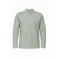 YEŞİL POLO YAKA SWEATSHİRT