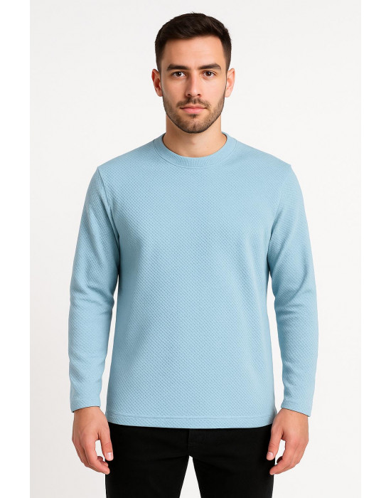 TURKUAZ PETEK KUMAŞ SWEATSHİRT
