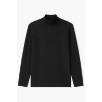 SİYAH BOĞAZLI SWEATSHİRT