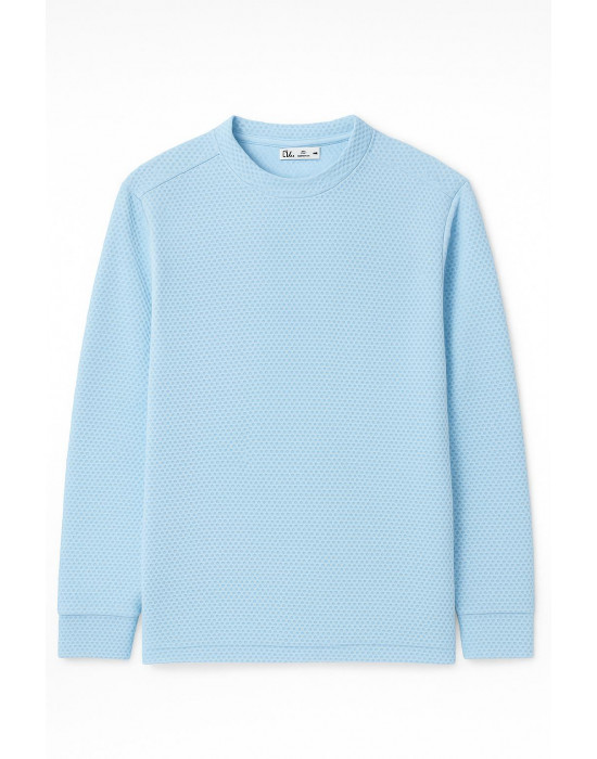 TURKUAZ PETEK KUMAŞ SWEATSHİRT