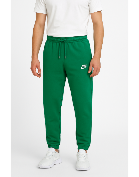 Yeşil Paça Lastikli Eşofman Altı 