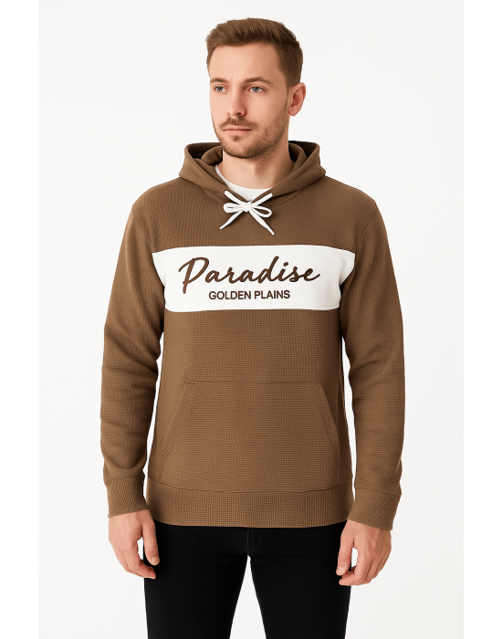 PARADİSE TABA KAPÜŞONLU SWEATSHİRT