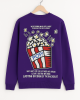 MOR POPCORN BASKILI SWEATSHİRT