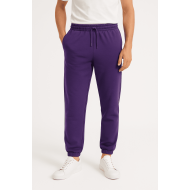 Mor Paça Lastikli Eşofman Altı 