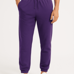 Mor Paça Lastikli Eşofman Altı 