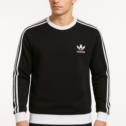 SİYAH ÇİZGİLİ SWEATSHİRT