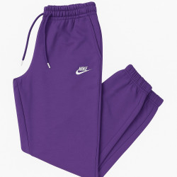 Mor Paça Lastikli Eşofman Altı 