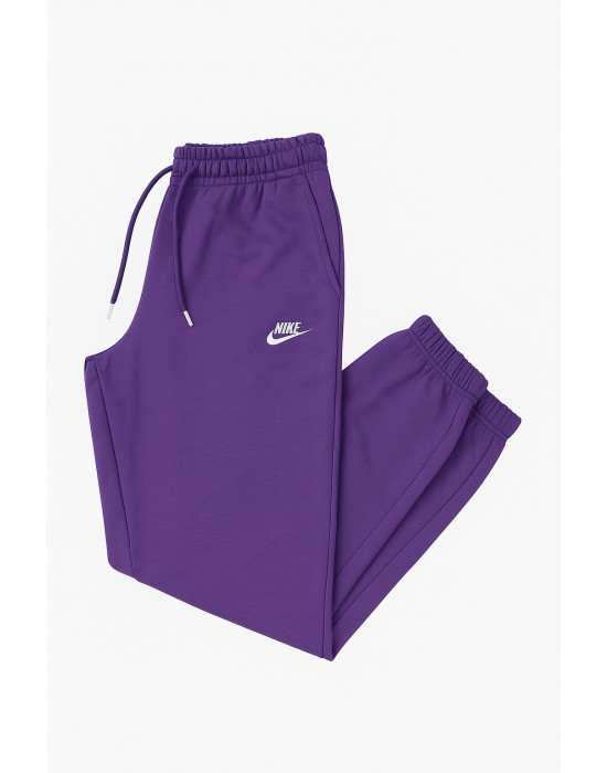 Mor Paça Lastikli Eşofman Altı 