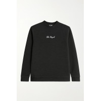 SİYAH THE ROYAL BASKILI SWEATSHİRT