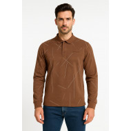 KAHVERENGİ ÇİZGİLİ SWEATSHİRT