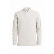 GRİ POLO YAKA SWEATSHİRT 