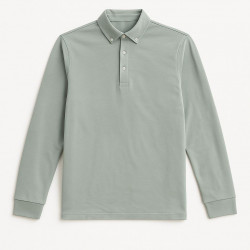 YEŞİL POLO YAKA SWEATSHİRT 