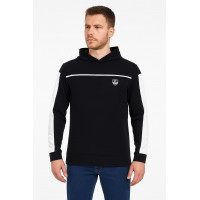 SİYAH KAPÜŞONLU SWEATSHİRT 