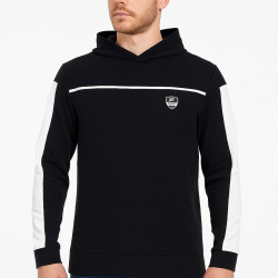 SİYAH KAPÜŞONLU SWEATSHİRT 