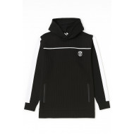 SİYAH KAPÜŞONLU SWEATSHİRT 