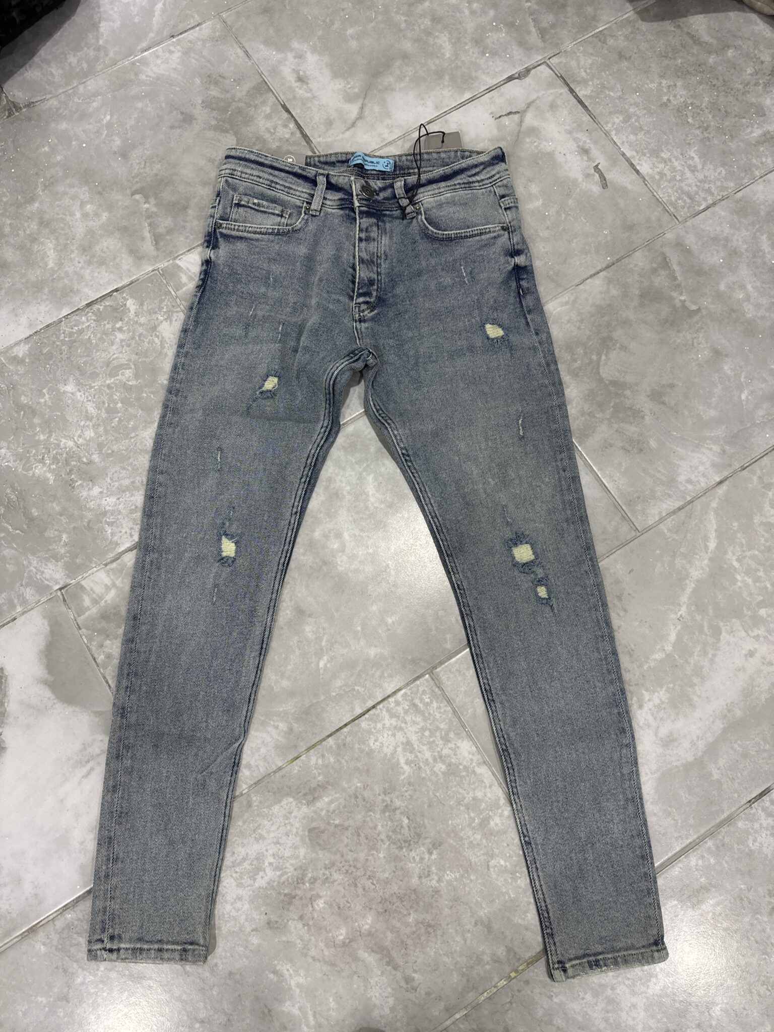 Koyu Gri Lazer Kesim Kot 3023