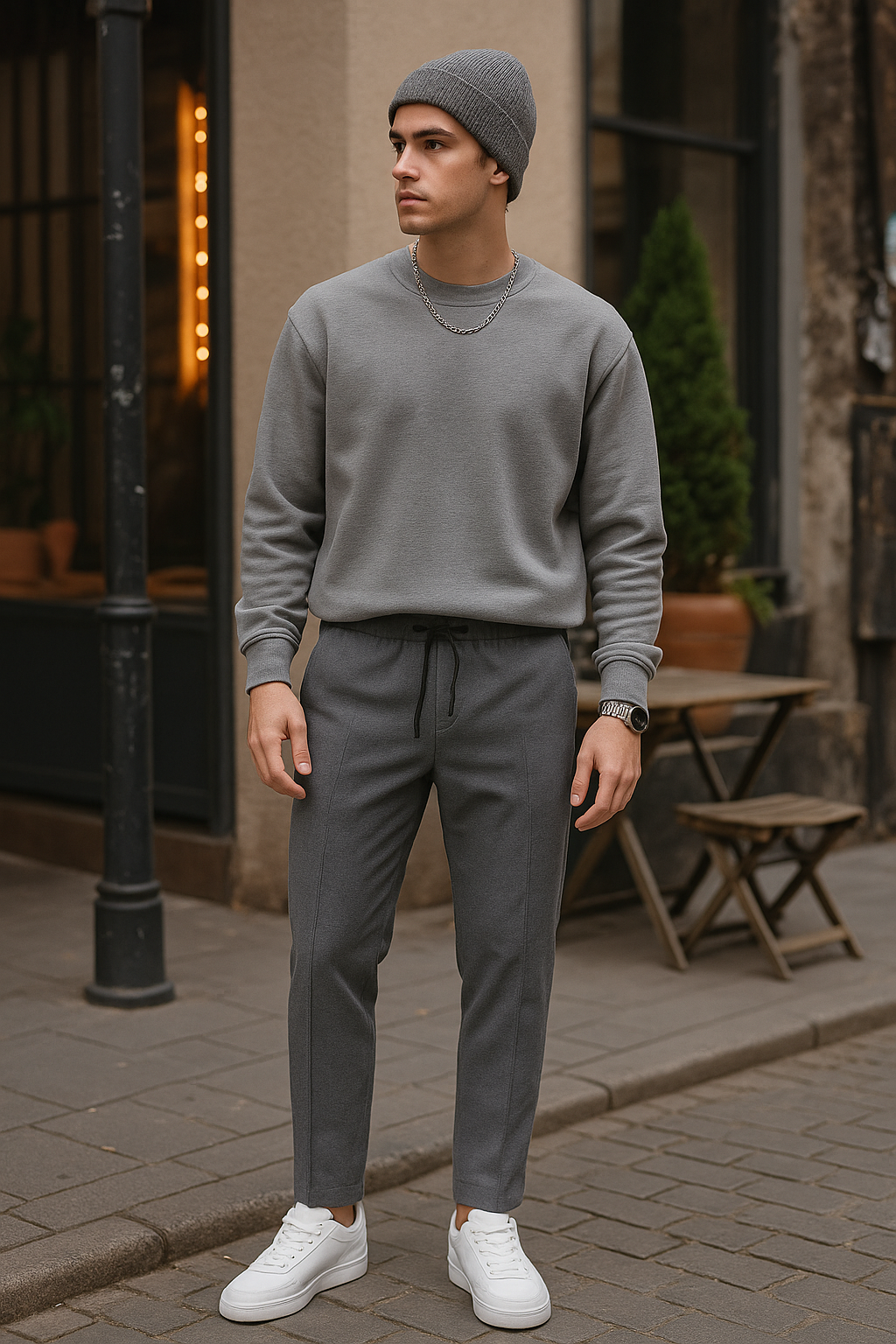 Gri Jogger 3015